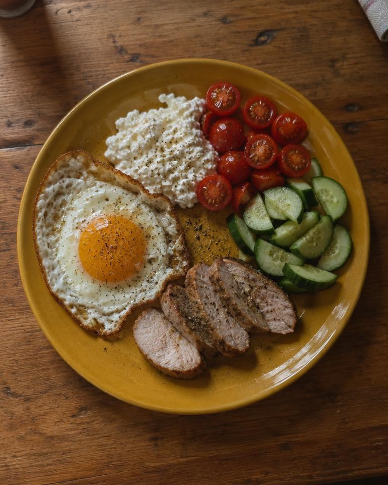 Illustrative example of a meal in the journal